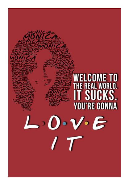 PosterGully Specials, Friends | Monica Geller | Quote Wall Art