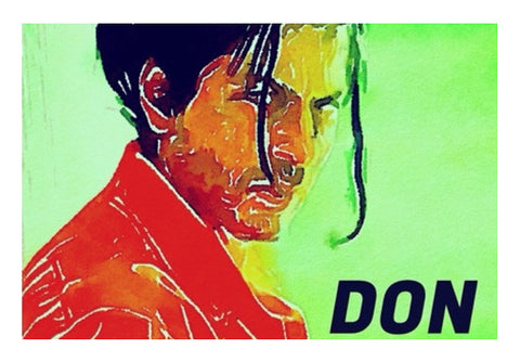Shahrukh Khan as Don Wall Art