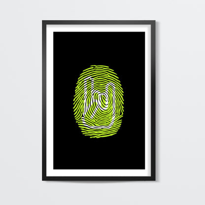 Thumping Rock Green Wall Art