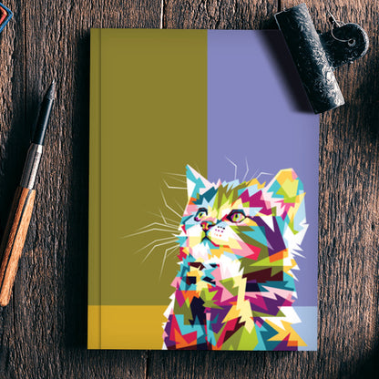 Colorfully Cat Hope Notebook