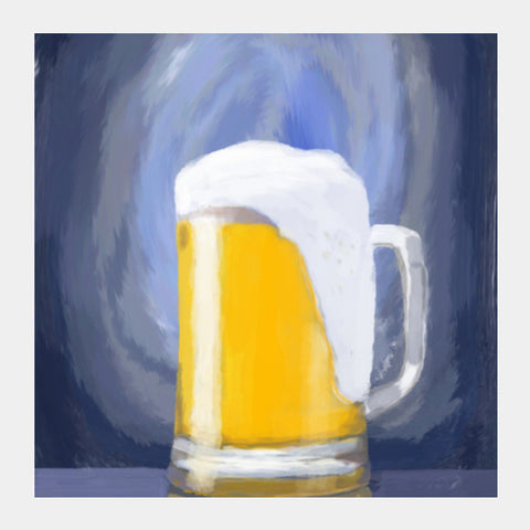 Beer Mug Square Art Prints