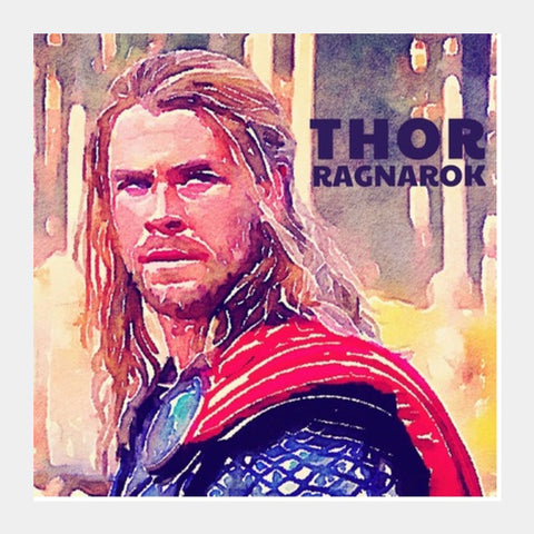 Thor Ragnarok Square Art Prints