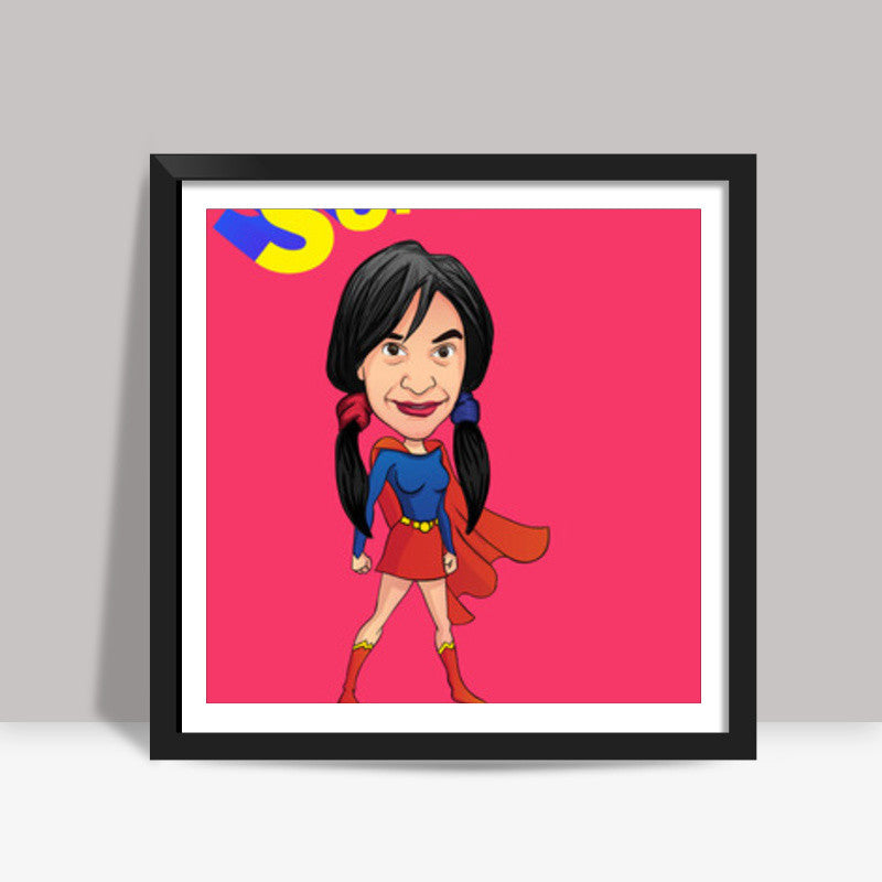 Superchutki Square Art Prints