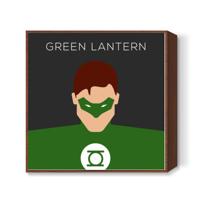 Green Lantern Square Art Prints