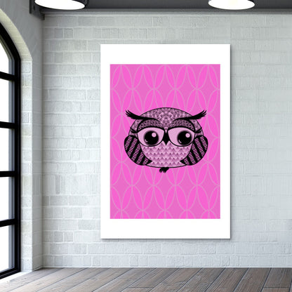 Baby Boo Boo owlie Wall Art
