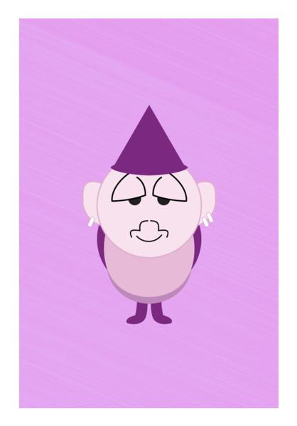 PosterGully Specials, Sad Guy Funny Cartoon Character Wall Art