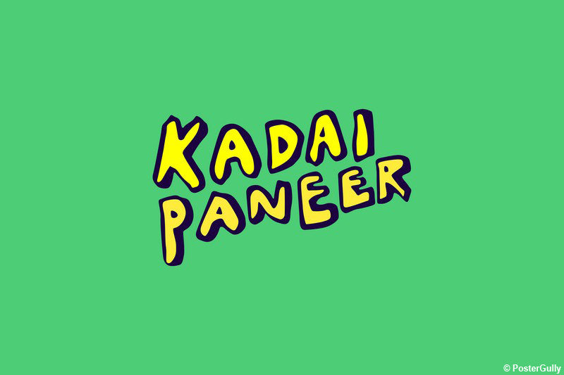 Wall Art, Kadai Paneer Food Artwork, - PosterGully - 1