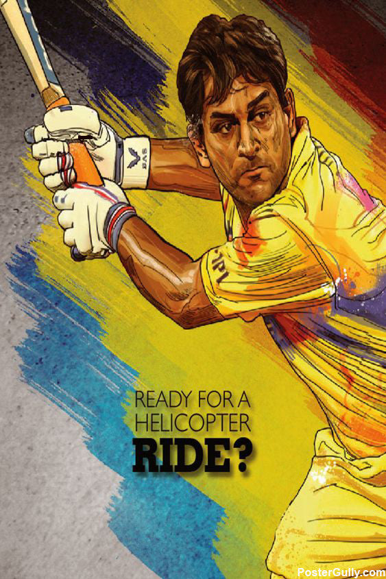 Brand New Designs, Dhoni IPL Artwork