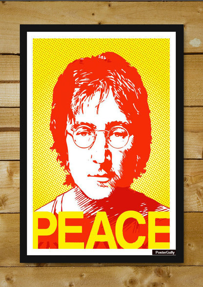 Brand New Designs, John Lennon Dotted Back Artwork