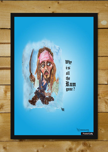 Brand New Designs, Jack Sparrow Rum Gone Artwork