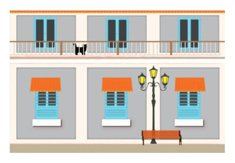 PosterGully Specials, Pondicherry - The Riviera of the East ! Wall Art