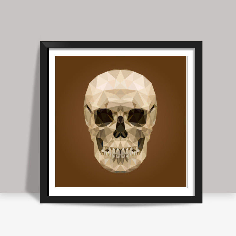 Skull Square Art Prints