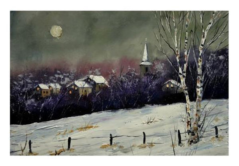 PosterGully Specials, winter landscape 452121 Wall Art