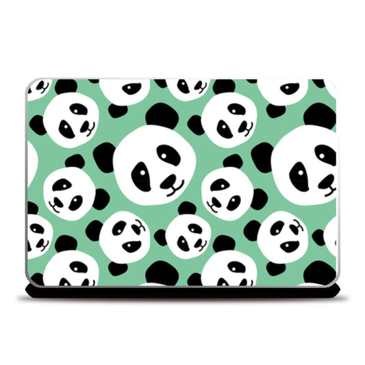 Panda Love Laptop Skins