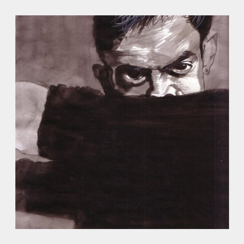 Aamir Khan is a passionate actor and filmmaker Square Art Prints