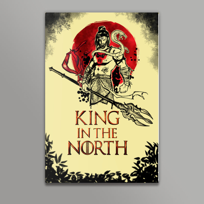 Shiva-king in the north Wall Art