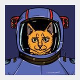 Square Art Prints, To Infinikitty And Beyond Square Art | Raul Miranda, - PosterGully