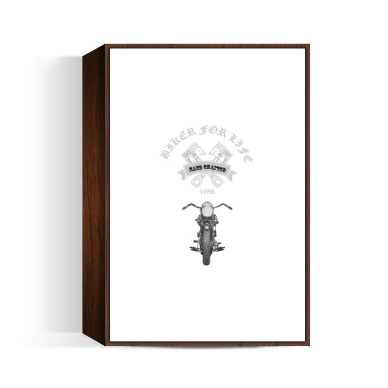 Biker For Life Wall Art | BoysTheory