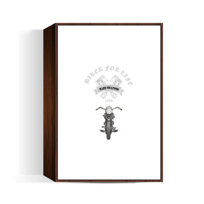 Biker For Life Wall Art | BoysTheory