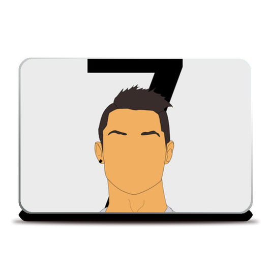 Cristiano Ronaldo 7 | Real Madrid | Football Laptop Skins