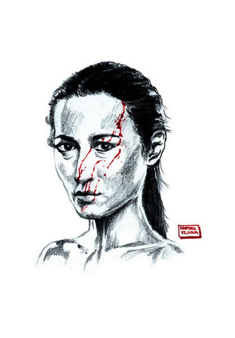 Wall Art, Hammer Girl from The Raid 2 Wall Art