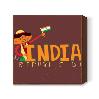 Republic Day Square Art Prints