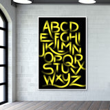 Alphabets Wall Art Wall Art