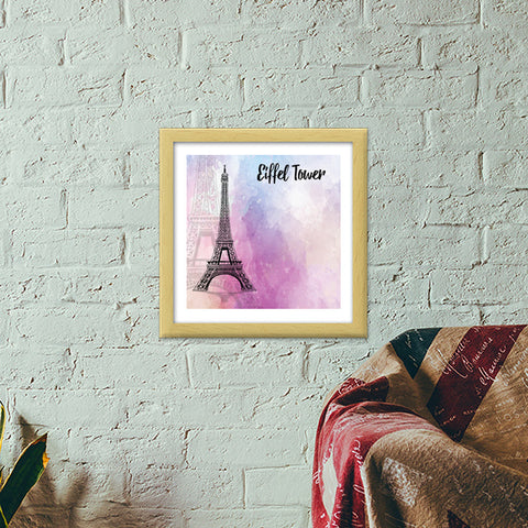 Eiffel Tower - Paris Premium Square Italian Wooden Frames