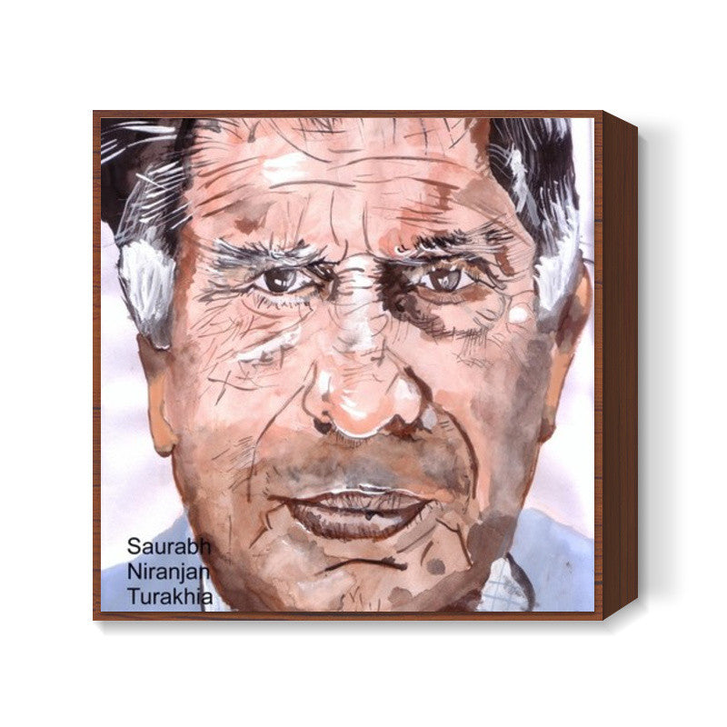 A promise is a promise, believes Ratan Tata Square Art Prints