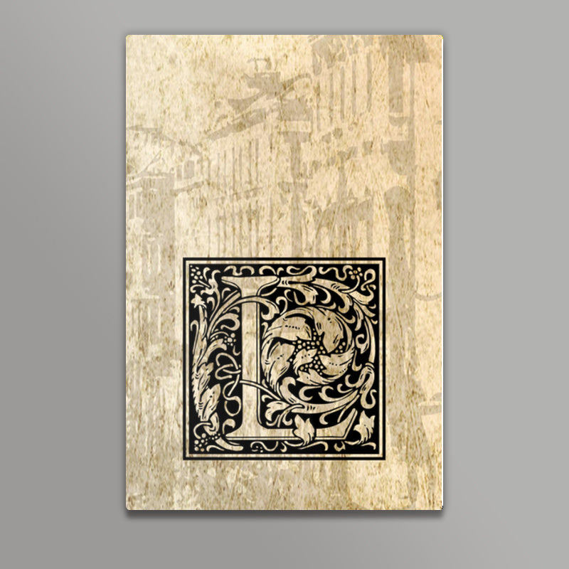 Ornate L Wall Art