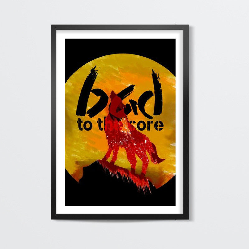 Bad Wolf Wall Art