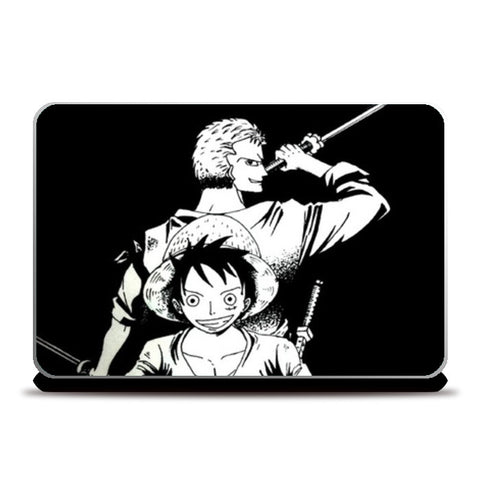 Laptop Skins, Luffy Zoro One Piece Laptop Skins