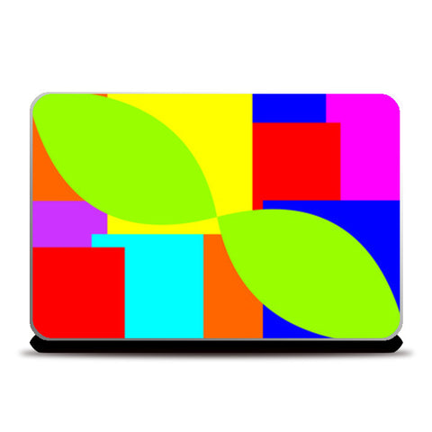 Laptop Skins, Abstract Square Art Laptop Skins