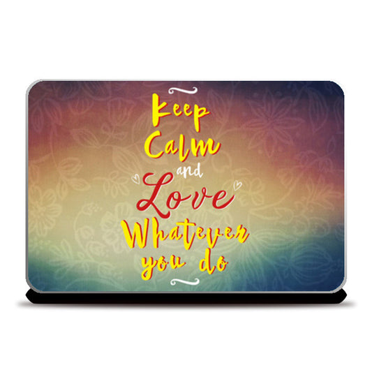 Keep Calm Laptop Skins