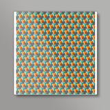 3d pattern 001 Square Art Prints