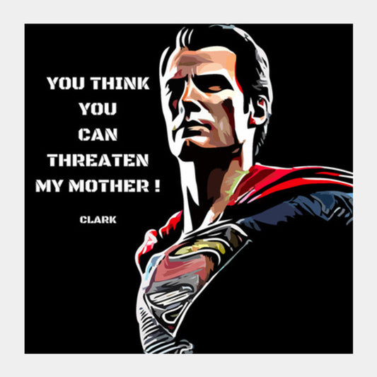 Square Art Prints, Superman Square Art Prints