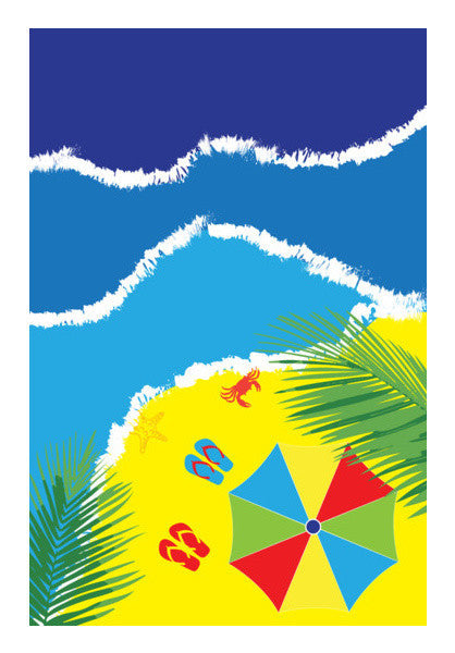 Summer Time At Beach ! Art PosterGully Specials