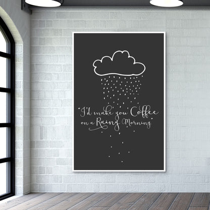 Rainy thoughts Wall Art