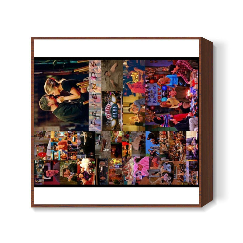 Friends poster Square Art Prints