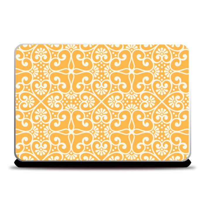 Indian Style Floral Pattern Laptop Skins