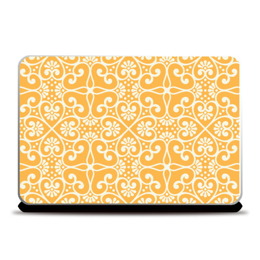 Indian Style Floral Pattern Laptop Skins