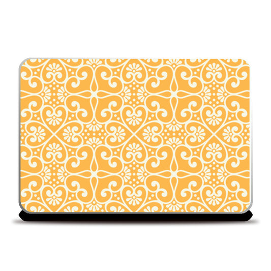 Indian Style Floral Pattern Laptop Skins