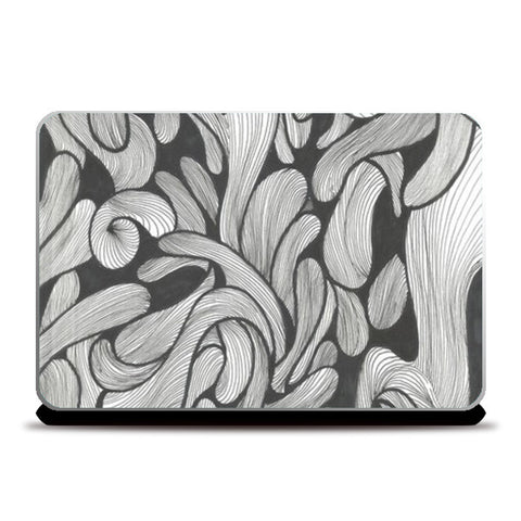 abstract doodle Laptop Skins