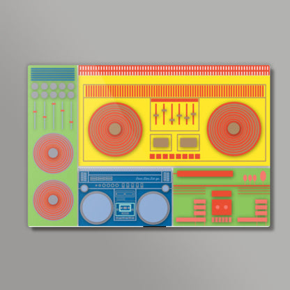 Boom Box Mania ! Wall Art