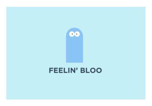 Minimal Retro Cartoon Fosters Home Bloo Wall Art