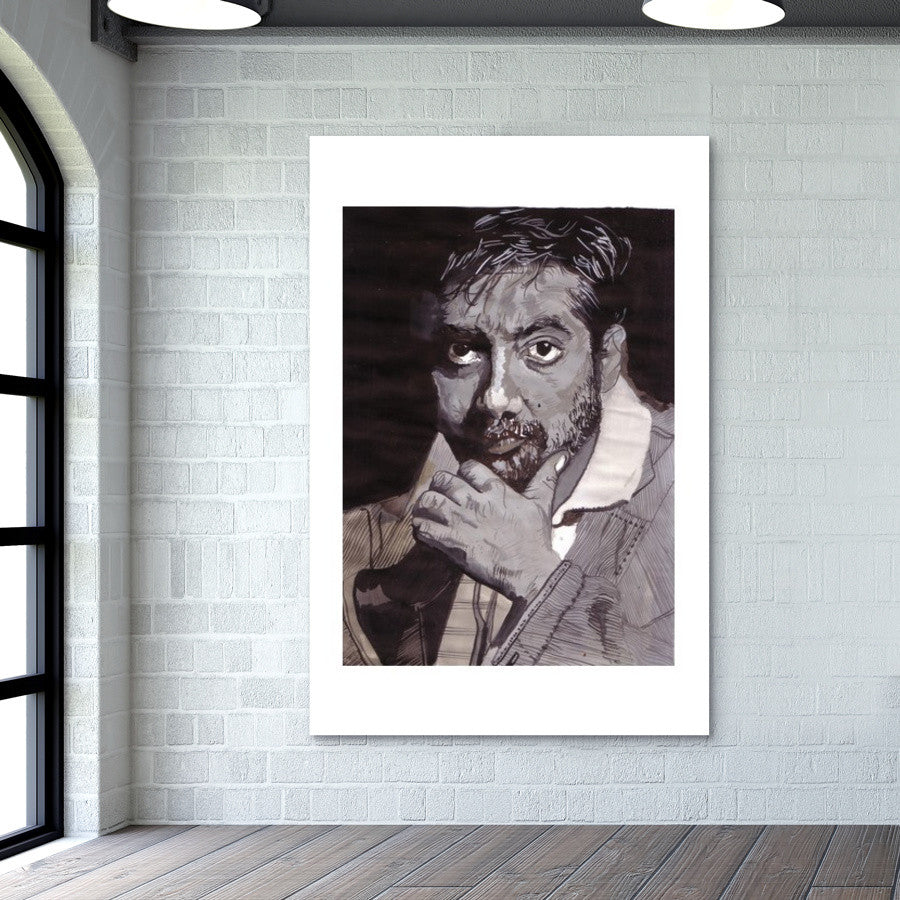 Bollywood director Anurag Kashyap is a passionate filmmaker Wall Art