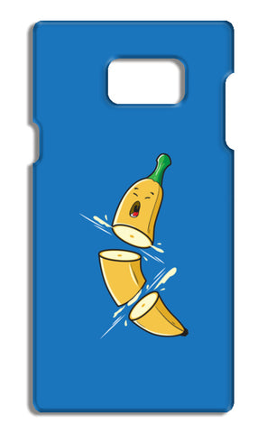 Sliced Banana Samsung Galaxy Note 5 Cases