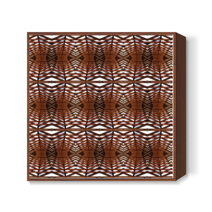 Wooden Architecture Texture Pattern Interior Decor Square Art Prints