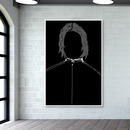 Snape Harry Potter Minimal Doodle Wall Art