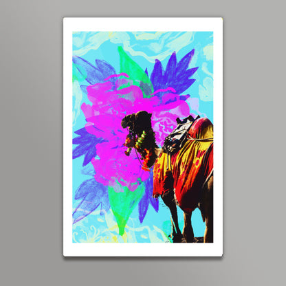 Indie Camel | Pop Art Wall Art